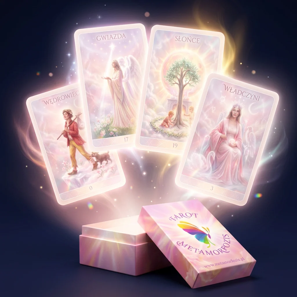 Talia Tarot Metamorfozis — karty i pudełko